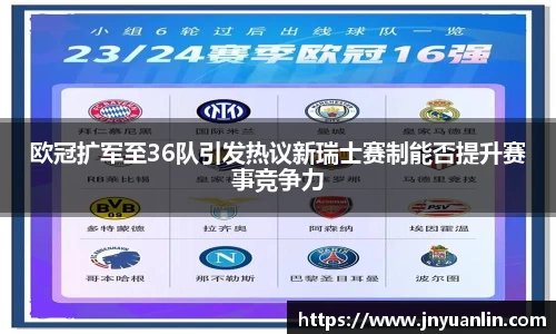 欧冠扩军至36队引发热议新瑞士赛制能否提升赛事竞争力